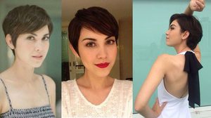รวม ทรงผม แมท ภีรนีย์ สวยทุกระยะ สาวหูกาง ตัดสั้น ก็สวยได้นะตัว