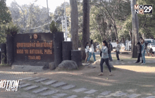 นักท่องเที่ยวจำนวนมากสัมผัสอากาศบนเขาใหญ่