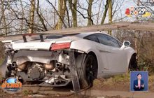 “โรเมโร่” รอดตายซิ่งรถหรูตกข้างทาง