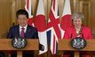ผู้นำญี่ปุ่นคาดหวังอังกฤษจะหลีกเลี่ยงเบร็กซิทที่ไม่มีข้อตกลงได้