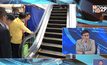 ตรวจสอบบันไดเลื่อนห้าง หลังดังดูดขากางเกงดาราสาว