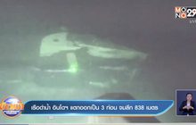 เรือดำน้ำ อินโดฯ แตกออกเป็น 3 ท่อน จมลึก 838 เมตร