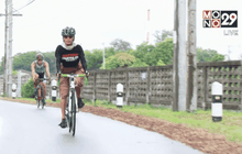 “ป้าปิ๋ว” วัย 65 ปี บนเส้นทางสายไตรกีฬา