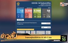 ไทยพบผู้ติดเชื้อโควิด-19 เพิ่ม 3 ราย