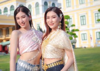 “แม่เจง-เซย่า” ออร่าพุ่ง ควงคู่เผยผิวโกลว์ท้าแดด เปิดตัวไอเทมกันแดดน้ำนมสุดล้ำจาก A BONNE