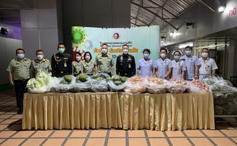 “ผอ.อผศ.” รับมอบ ผักจากมูลนิธิโครงการหลวง ให้รพ.ทหารผ่านศึก ประกอบอาหารเลี้ยงผู้ป่วย และบุคลากรทางการแพทย์