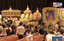​ปชช.ร่วมวางดอกไม้จันทน์ “หลวงพ่อคูณ”