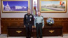 ปลัดกระทรวงกลาโหมต้อนรับผู้ช่วยทูตทหารจีนคนใหม่ ชูความร่วมมือครบรอบ 50 ปี ยกระดับความสัมพันธ์ทวิภาคี