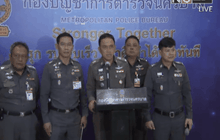 เตรียมอำนวยความสะดวกกิจกรรมปั่นเพื่อพ่อ