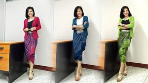 สวยจริงไม่ได้อวย นุ่งผ้าซิ่นไปทำงาน ก็แฟชั่นได้ ใครว่าเชย