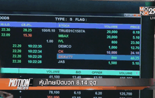 หุ้นไทยเปิดบวก 8.14 จุด