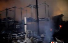 เพลิงไหม้ร้านรับซื้อของเก่า จ.ปทุมธานี
