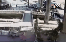 ปาระเบิดท่าเรือสาทร โชคดีไร้คนเจ็บ-ตาย