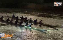 แข่งขันเรือยาว 7 ฝีพาย เวลากลางคืน เมืองพิจิตร