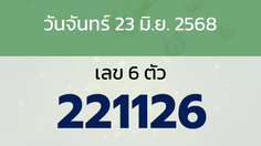 หวยลาว งวดวันจันทร์ 23 มิถุนายน 2568