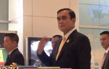 เตรียมพร้อม พล.อ.ประยุทธ์ ปราศรัยครั้งแรก