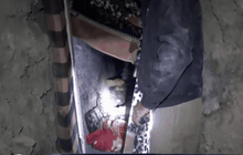 เผยภาพอุโมงค์ใต้ดินในเมืองซินจาร์ อิรัก