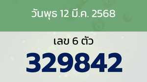 หวยลาว งวดวันพุธ 12 มีนาคม 2568