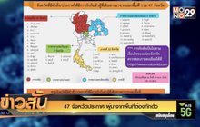 47 จังหวัดประกาศ ผู้มาจากพื้นที่ต้องกักตัว