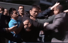 ชาวตุรกีและชาวเคิร์ดวิวาทกันในญี่ปุ่น