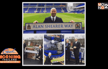 “เชียเรอร์” ปลื้มมีชื่อถนนเป็นของตนเอง