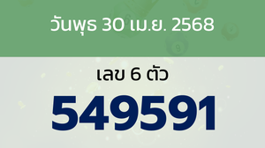 หวยลาว งวดวันพุธ 30 เมษายน 2568