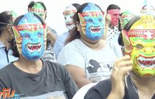 สวมหน้ากากแฟนซีลดอาย ตรวจมะเร็งปากมดลูก