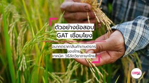บทความเรื่อง อนาคตราคาสินค้าเกษตรของไทย – เทคนิค GAT เชื่อมโยง