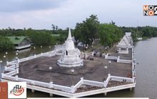 ​พาล่องเรือลำน้ำบางปะกงแวะไหว้พระริมน้ำ