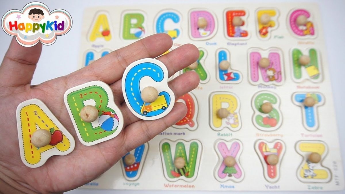 เล่นตัวต่อ ABC | จิ๊กซอว์ A-Z | เรียนรู้ ABC | Learn The Alphabet