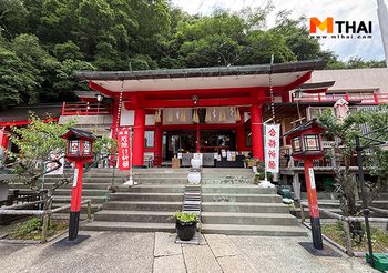 ขอพรการเรียน ความรัก ขอลูก ศาลเจ้าโทคุชิมะบิซังเทนจิน ณ ญี่ปุ่น