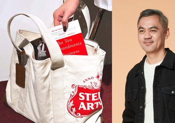 คุณจี๊บ เทพอาจ หัวเรือใหญ่ เปิดตัว Stella Artois Canvas Bag Limited Edition