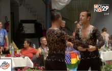 นักเต้นรำเพศเดียวกันแห่เข้าร่วม Paris Gay Games