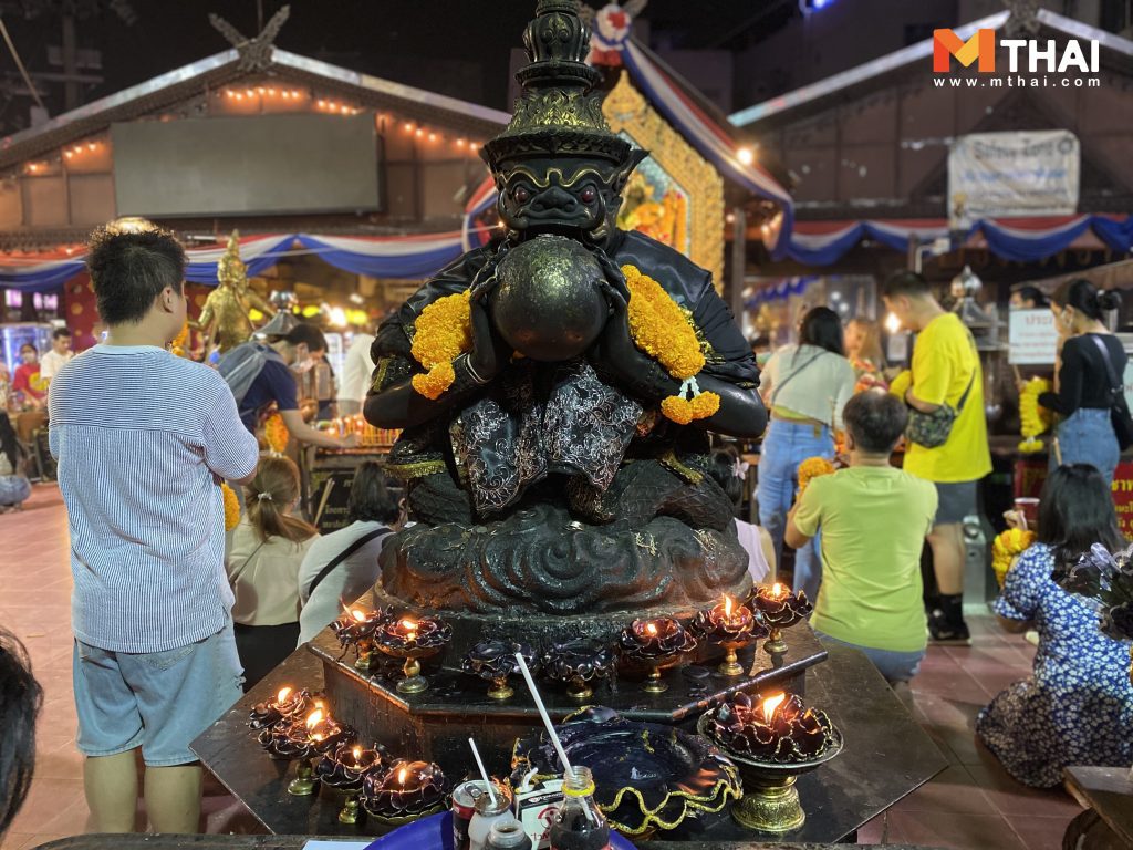 พระราหู เทวาลัยพระพิฆเนศ แยกห้วยขวาง 