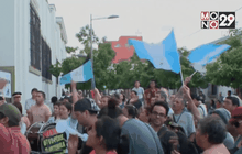 ประท้วงขับไล่ประธานาธิบดีกัวเตมาลา