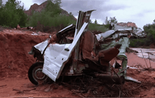 น้ำท่วมฉับพลันในรัฐยูทาห์ของสหรัฐฯ