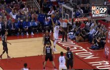 “วอร์ริเออร์ส” เร่งเครื่องครึ่งหลังอัดร็อคเก็ตส์ ศึกยัดห่วง NBA