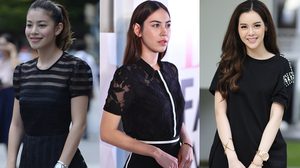 แต่งหน้าโทนสีอ่อน กับ 5 สาว ด้วยสไตล์ Total black แมทช์ชิ่งนี้มีความลงตัว