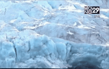 การลดลงของธารน้ำแข็งในขั้วโลกเหนือ