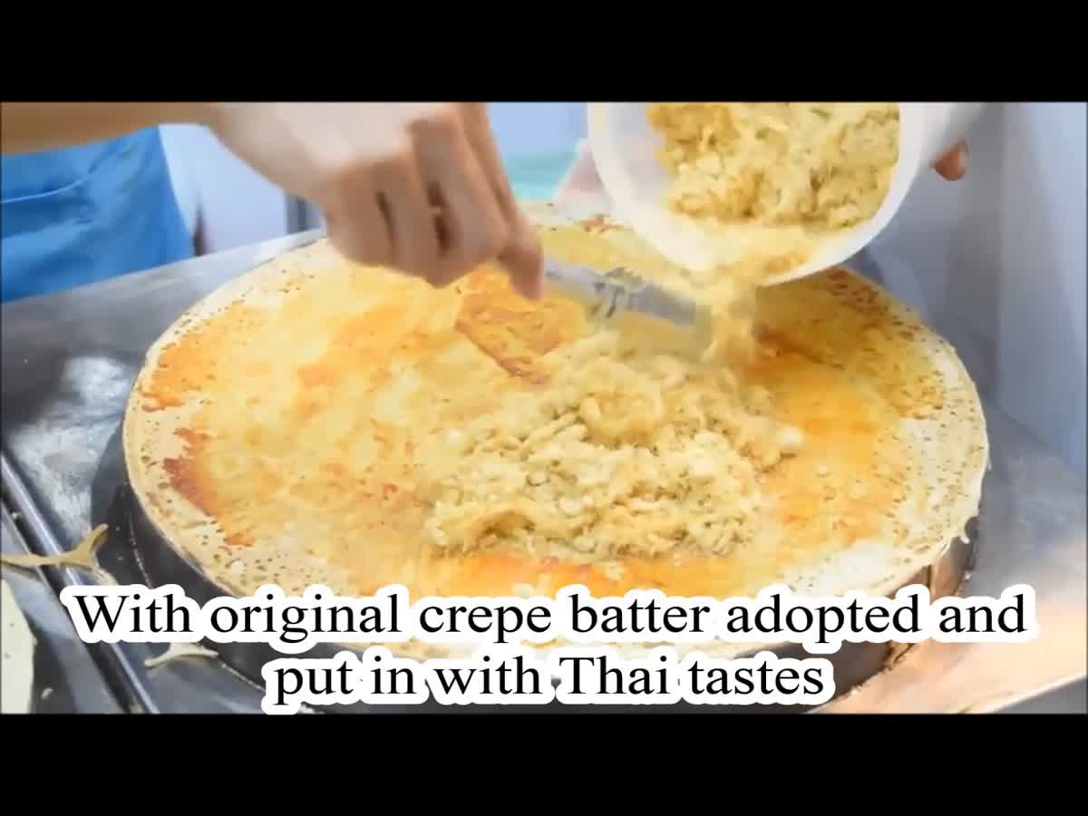 A Must Thailand’s Street Food: Thai Style Crepe