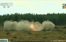 เฮลิคอปเตอร์รัสเซียตกระหว่างบินสาธิต