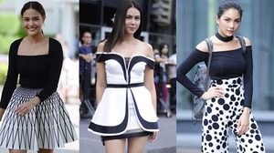 มาส่องกันสิ!!! แฟชั่นขาว-ดำ นำโดย “อั้ม-เมย์” เรียบหรู ดูดี มีความคลาสสิค