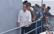 ปธน.อินโดฯ ลงพื้นที่เกาะนาตูนาหลังพิพาทจีน