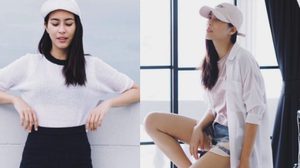 จุ๋ย วรัทยา แอ๊บได้ใจ กับการแต่งตัวเท่ๆ แนวสปอร์ตเกิร์ล