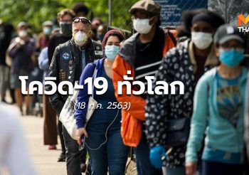 สถานการณ์โควิด-19 ทั่วโลก – 18 ก.ค. 63