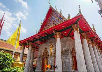 วัดบางนาใน กราบพระนเรศวร ไถ่ชีวิตโคกระบือ เส้นรถไฟฟ้า BTS