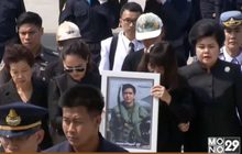 กองทัพอากาศ จัดพิธีรับศพนักบินที่เสียชีวิตขณะปฏิบัติหน้าที่