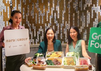 “นารากรุ๊ป” ผู้นำเครือร้านอาหารชั้นนำ จับมือ “แกร็บ” เจาะตลาดเดลิเวอรี ขยายฐานลูกค้าสู่กลุ่มนิวเจน ตั้งเป้าดึงลูกค้าไทยและต่างชาติ คาดยอดขายเติบโตขึ้น 23%