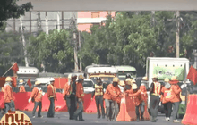 ปิดสะพานข้ามแยกรัชโยธินวันที่ 2 รถยังติดหนัก