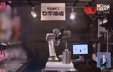 หุ่นยนต์บาร์เทนเดอร์ แก้ปัญหาแรงงานขาด